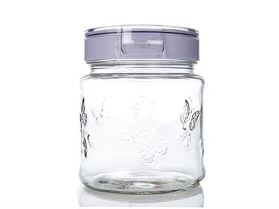 Liena КУТИЯ ЗА СЪХРАНЕНИЕ Единичен Cam 1 Litre Lilac.