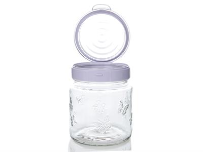 Liena КУТИЯ ЗА СЪХРАНЕНИЕ Единичен Cam 1 Litre Lilac.