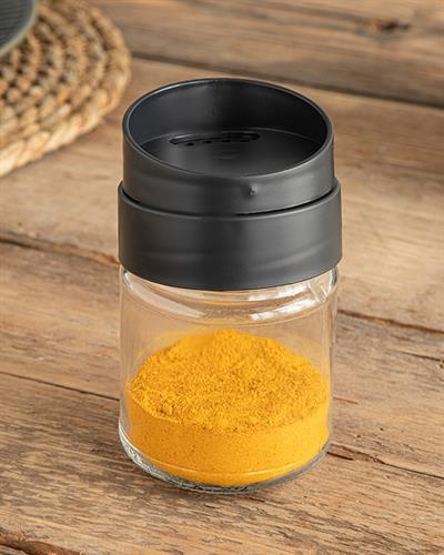 Lienza Съд За Подправки Стъкло 212 мл Антрацит