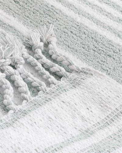 Lilia Постелка За Баня Памучен 60x90 см Селадон