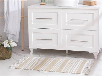 Lilia ПОСТЕЛКА ЗА БАНЯ Памучен 60x90 cm Beige