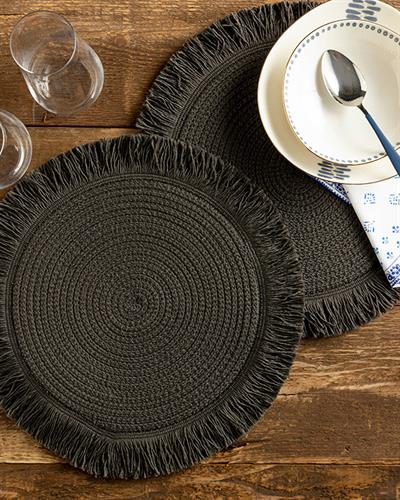 Lilies Американзки Сервиз 2Бр., Юта, Антрацит, 35 Cm