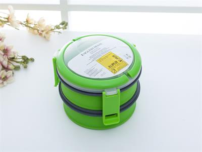 Lillian КУТИЯ ЗА СЪХРАНЕНИЕ С капак Силикон Mint