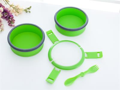 Lillian КУТИЯ ЗА СЪХРАНЕНИЕ С капак Силикон Mint