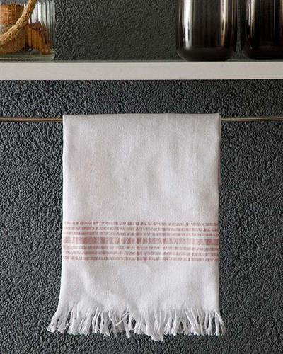 Lily Кърпа За Сушене С ресни Памук 40x60 см Пудра