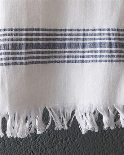 Lily Кърпа За Сушене С ресни Памук 40x60 см Морскосин