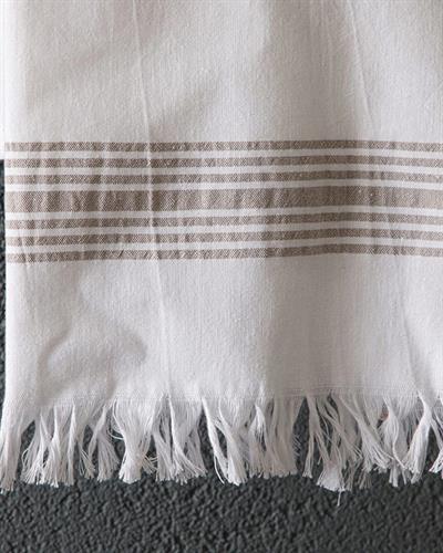 Lily Кърпа За Сушене С ресни Памук 40x60 см Бежов