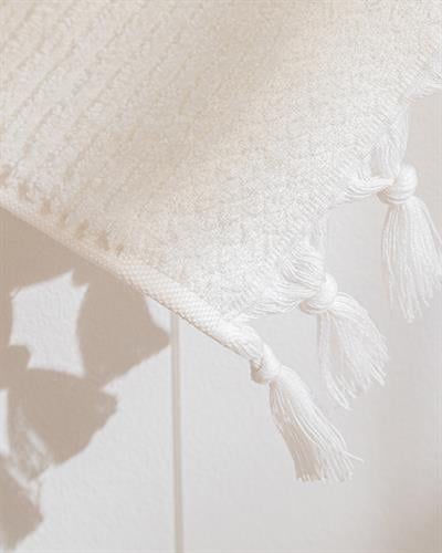 Lima Хавлия За Лице С Ресни, Памучен, Екру, 50 X 70 Cm