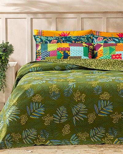 Linden Forest Многофункционално Покривало Единичен 160x220 см Зелен