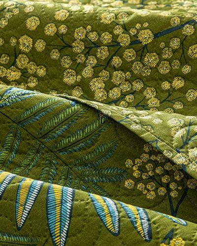 Linden Forest Многофункционално Покривало Единичен 160x220 см Зелен