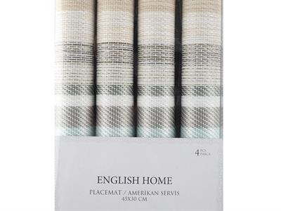 Line АМЕРИКАНЗКИ СЕРВИЗ 4 броя ПВЦ 45x30 cm Colorful.