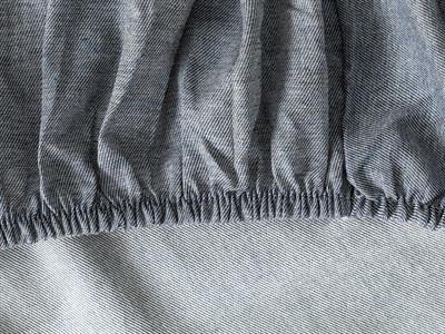 Linea Спално Бельо Компле Единичен Размер, Дамски Плътни Единични Къси Анкерни Чорапи, Тъмно Синьо, 160 X 220 Cm