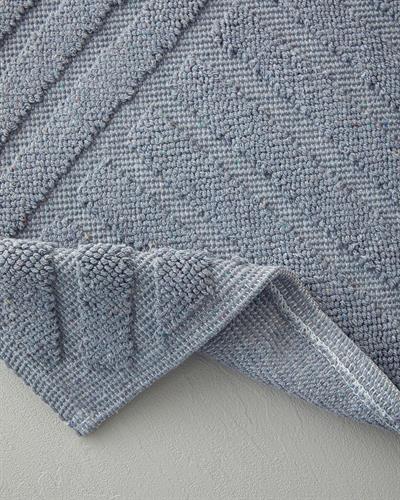 Linea Комплект Постелки За Баня Букле Памучен полиестер 60x90-40x60 см Сив