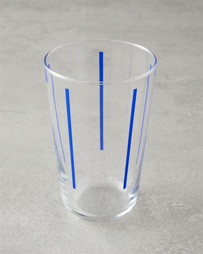 Liny Чаша 3 бр. Стъкло 400 мл Син