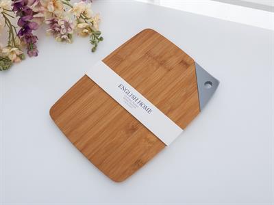 Lisa ДЪСКА ЗА РЯЗАНЕ Бамбук 30,0x22,5x1,2 cm Gray