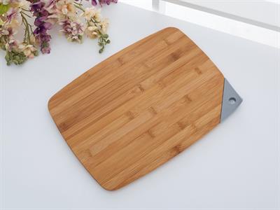 Lisa ДЪСКА ЗА РЯЗАНЕ Бамбук 39,0x29,0x1,8 cm Gray