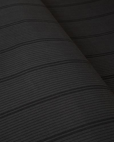 Listra Спално Бельо Компле King Size, Памучен Сатен На Райета, Антрацит, 240 X 220 Cm