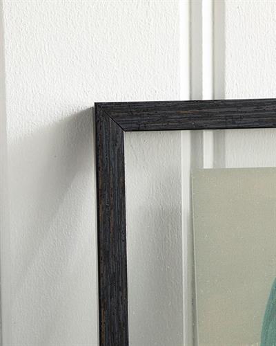 Little Houses Glass Painting 37x27 cm Fume