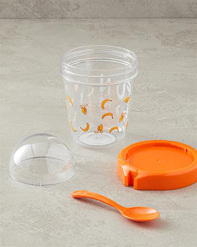 Little Monkey Детска Поилка 350 мл.. Оранжев