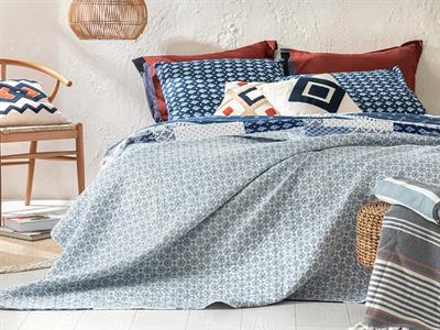 Littoral King Size Multi-Purposed Quilt 240x220 cm Blue