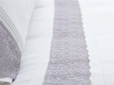 Liza СПАЛНО БЕЛЬО КОМПЛЕ Двоен Памучен Сатен 200x220 cm Lilac.