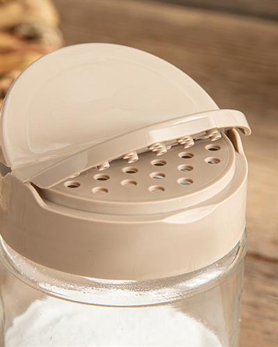 Lizbon Glass Cruet 212 ml Dark Beige