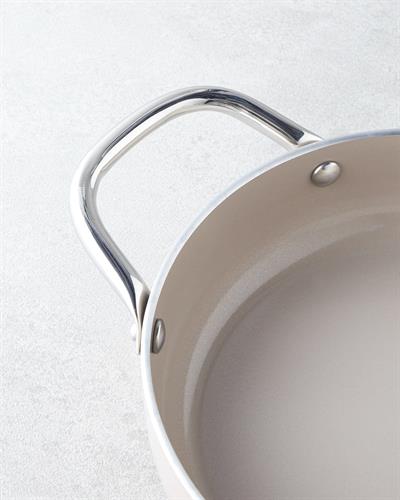 Lizbon Тенджера Дълбок CeraWell 20 см Мока