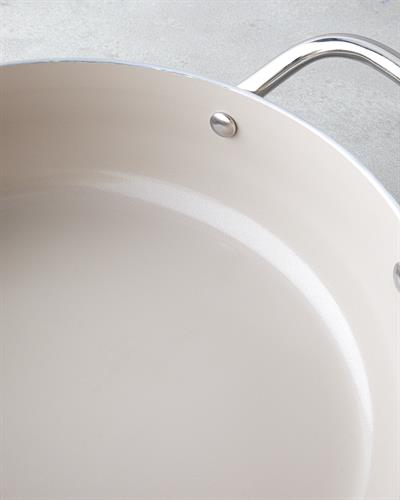 Lizbon Тенджера Плитък CeraWell 26 см Мока