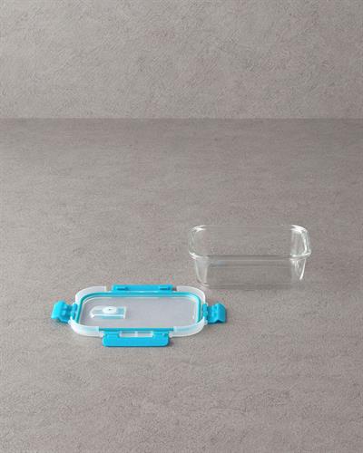 Lock&Fresh Кутия За Съхранение Стъкло 550 мл Син