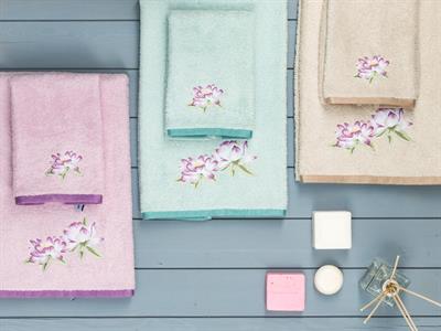 Lotus ХАВЛИИ ЗА РЪЦЕ Бродирани 30x45 cm Lilac.