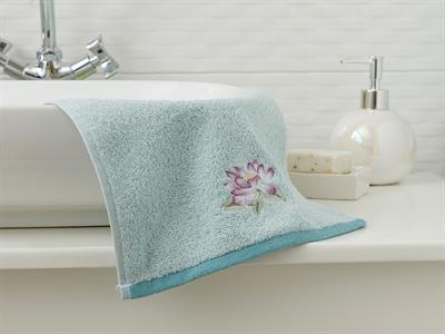 Lotus ХАВЛИИ ЗА РЪЦЕ Бродирани 30x45 cm Seledon,