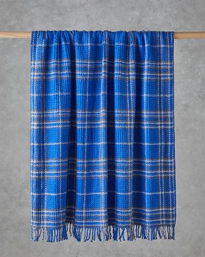 Love Bath Шал За Диван 130x170 см Син - Сив