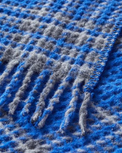 Love Bath Шал За Диван 130x170 см Син - Сив
