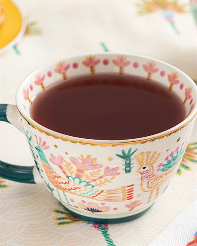 Love Crush Чаша New Bone China, Светло Синьо-Розово, 460 Ml