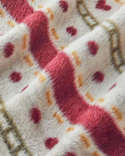 Love deers Тв Одеяло Акрил 130x170 см Червен