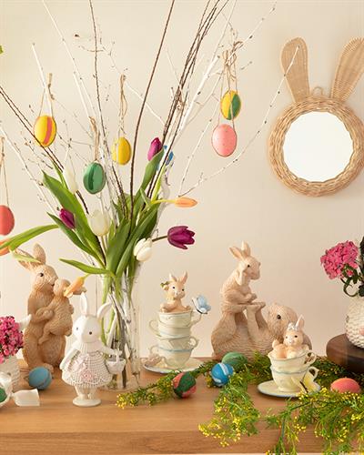 Lovely Bunny Дрънкулка Бяло, 12.3 X 8 X 20.5 Cm