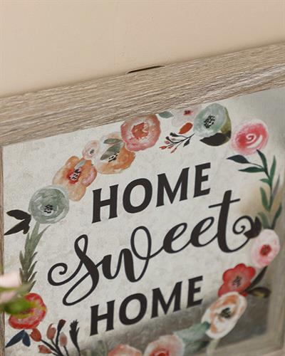 Lovely Home ТАБЛИЦА Мдф 24x24 cm Gray