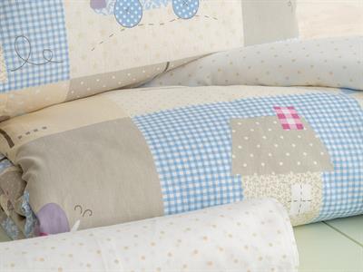 Lovely Pach Бебешки Спален Комплект Памучен, Бежово, 100 X 150 Cm