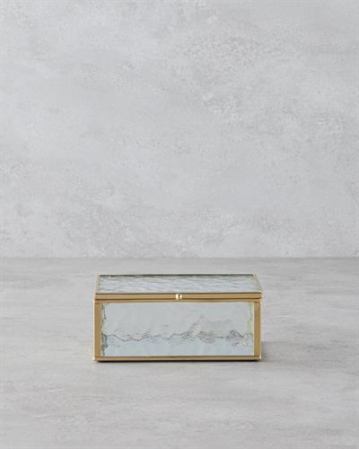 Loya Декоративна Кутия 15x10x6см Златен