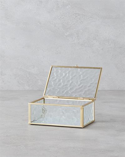Loya Декоративна Кутия 15x10x6см Златен