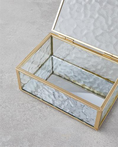 Loya Декоративна Кутия 15x10x6см Златен