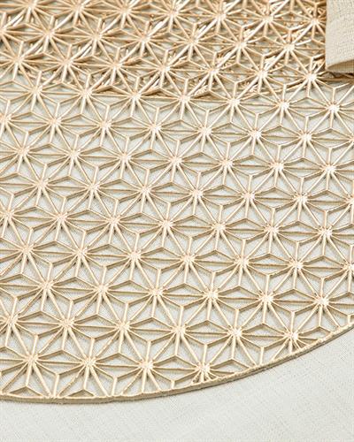 Loya Американзки Сервиз 2Бр., Pvc, Златисто, 38 Cm