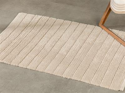 Lucca Cottony Bathroom Mat 60x90 cm Beige