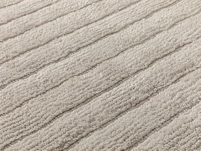 Lucca Постелка За Баня Памучен 60x90 см Сив