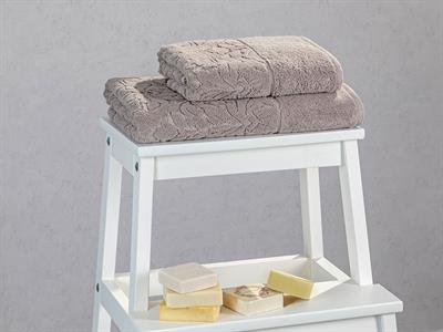 Lucca ХАВЛИЯ ЗА БАНЯ КОМПЛ Жакардов 70x140 cm + 50x80 cm Beige