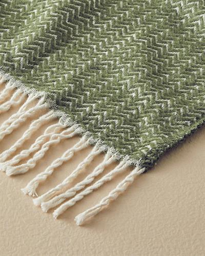 Lucent Шал За Диван 130x170 см Зелен