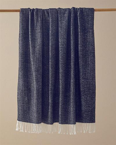 Lucent Шал За Диван 130x170 см Черен