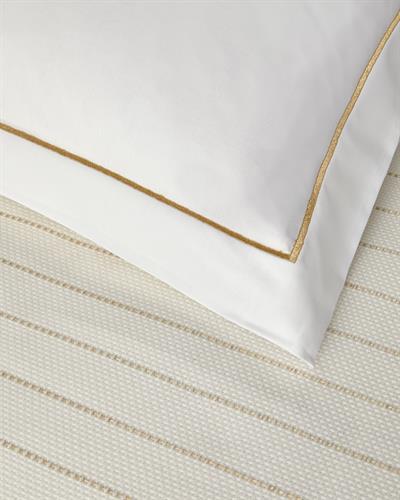 Lucent Комплект Одеяло Пике Двоен Брокатен 200x220 см Златен