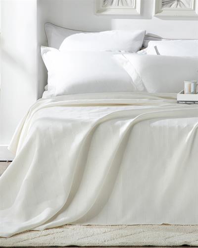 Lucent Комплект Пике King Size, Памучен, Перла, 240 X 220 Cm