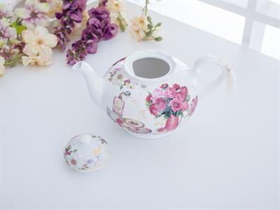 Lucia Чайник Порцелан 14,0x14,0x14,6 cm Light Red